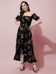 Women Ruffled Maxi Dress