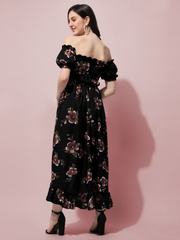 Women Ruffled Maxi Dress