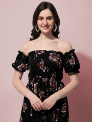 Women Ruffled Maxi Dress