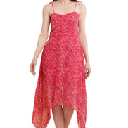 Seekatel Pink A Line Georgette Dress