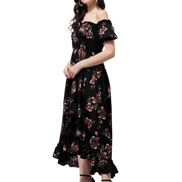 Women Ruffled Maxi Dress