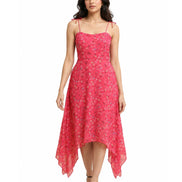 Seekatel Pink A Line Georgette Dress