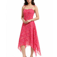 Seekatel Pink A Line Georgette Dress