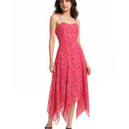 Seekatel Pink A Line Georgette Dress