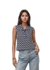 Seekatel Chevron Sleeveless Top