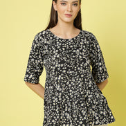 Women Floral Print Top