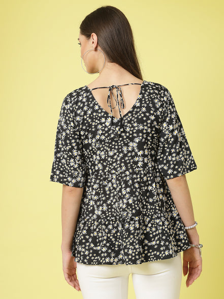 Women Floral Print Top
